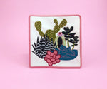 Succulent Iron-on Patch